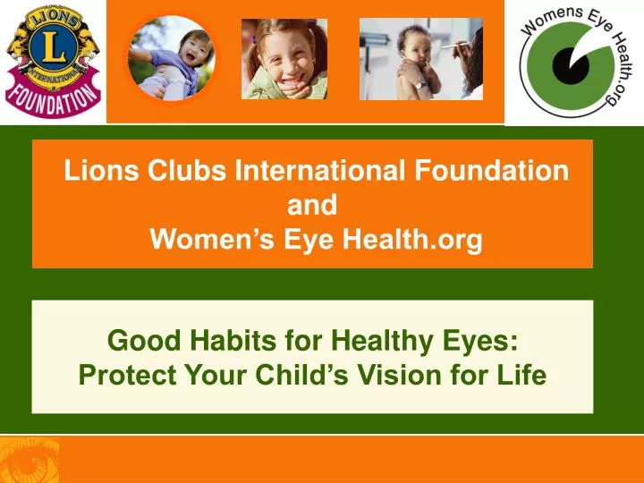 lions clubs international foundation and women s eye health org