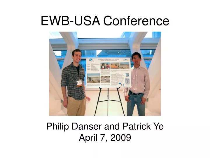 ewb usa conference