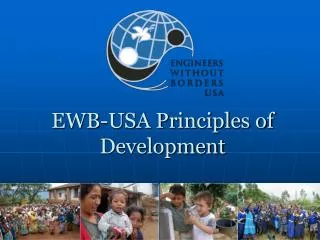 EWB-USA Principles of Development