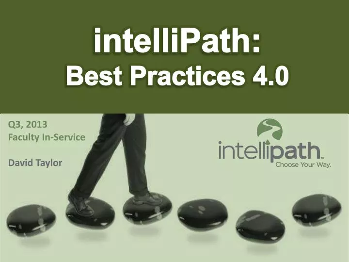 intellipath best practices 4 0
