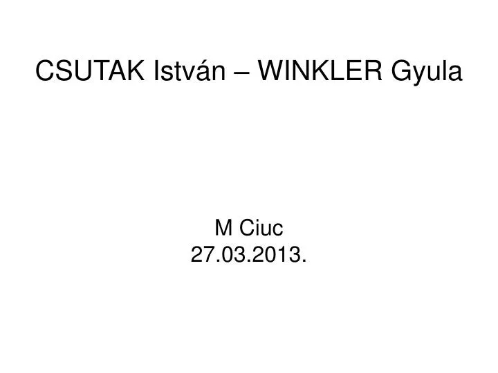 csutak istv n winkler gyula