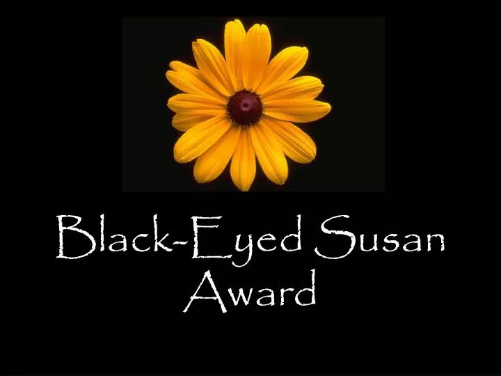 black eyed susan award