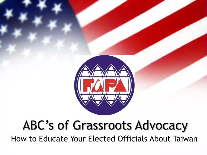 abc s of grassroots advocacy