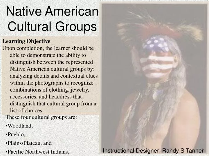 native american cultural groups
