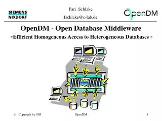 OpenDM - Open Database Middleware