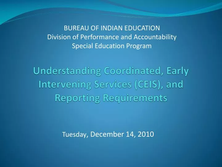 understanding coordinated early intervening services ceis and reporting requirements