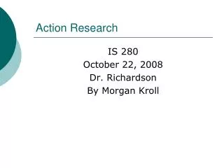 Action Research