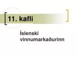 11. kafli - slide 1