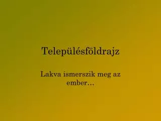 telep l sf ldrajz