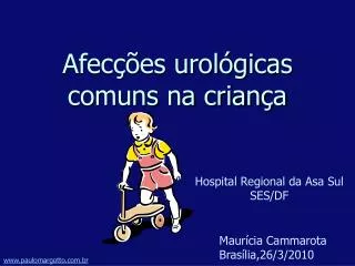 afec es urol gicas comuns na crian a