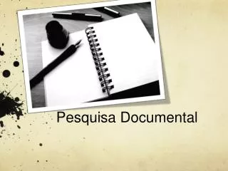 pesquisa documental