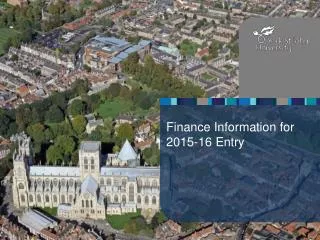 Finance Information for 2015-16 Entry