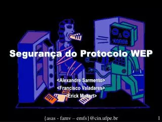 seguran a do protocolo wep
