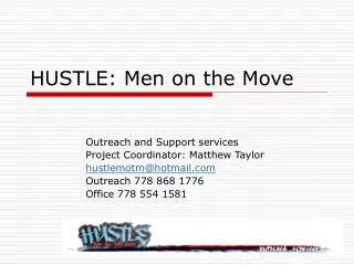 HUSTLE: Men on the Move