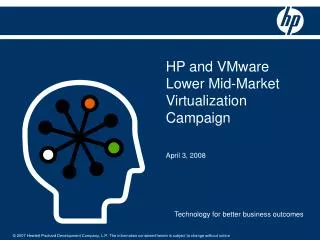 HP and VMware Lower Mid-Market Virtualization Campaign