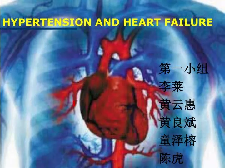 hypertension and heart failure