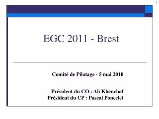 egc 2011 brest