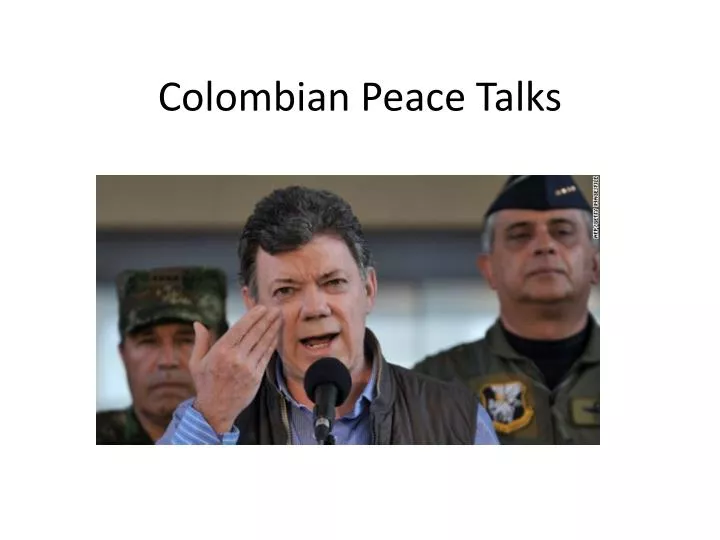 colombian peace talks