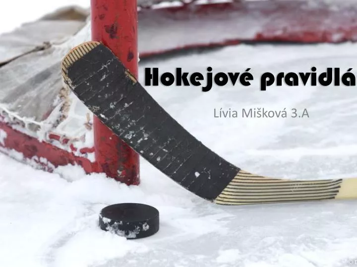 hokejov pravidl