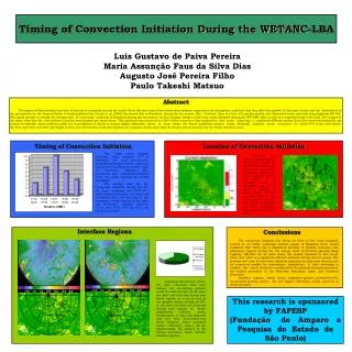Timing of Convection Initiation During the WETANC-LBA