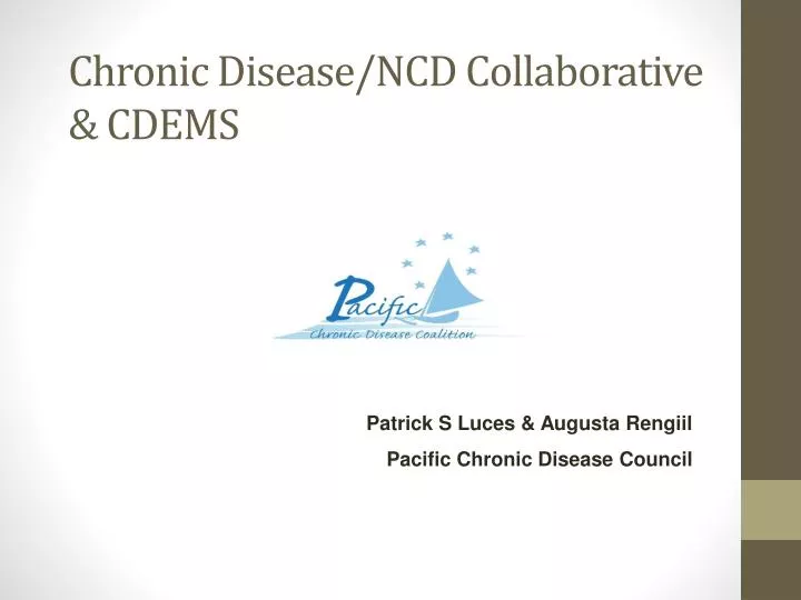 chronic disease ncd collaborative cdems