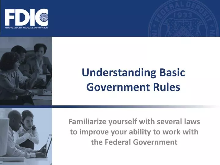 understanding basic government rules