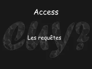 access
