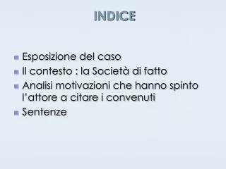 indice