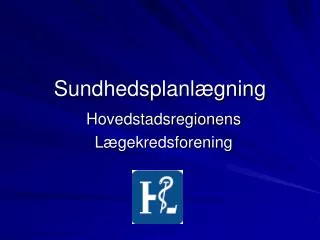 sundhedsplanl gning