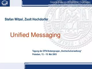 unified messaging