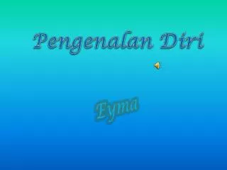 Pengenalan Diri