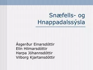 sn fells og hnappadalss sla