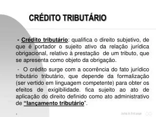 cr dito tribut rio