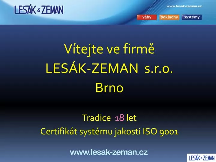 www lesak zeman cz