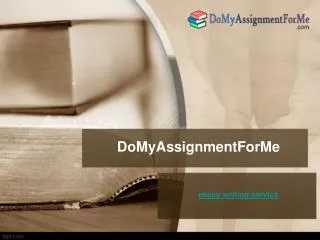 Essay Writing Services-DoMyAssignmentForMe