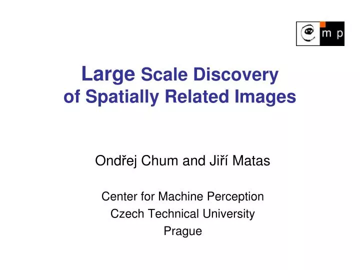 large scale discovery of spatially related images