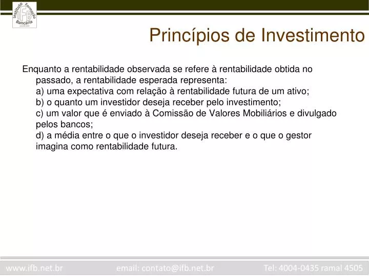 PPT - Fundos de Investimentos PowerPoint Presentation, free download -  ID:4800754