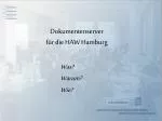 Dokumentenserver für die HAW Hamburg - slide 1