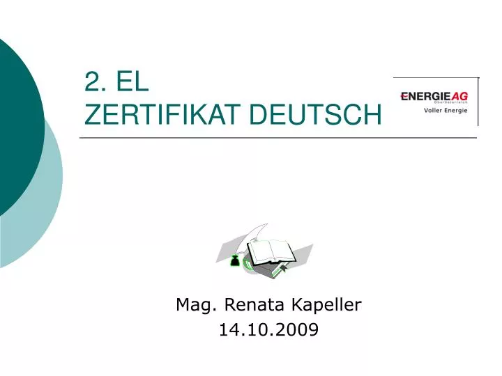 2 el zertifikat deutsch