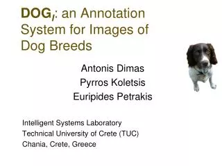 DOG I : an Annotation System for Images of Dog Breeds