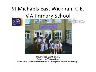 St Michaels East Wickham C.E. V.A Primary School