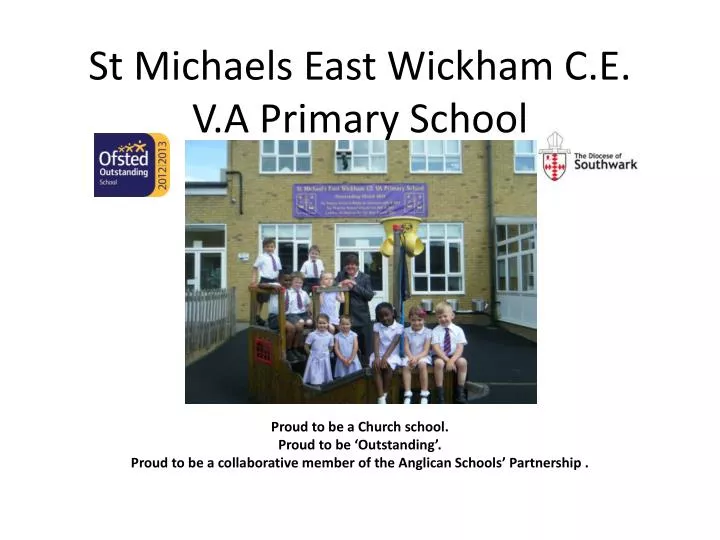 st michaels east wickham c e v a primary school