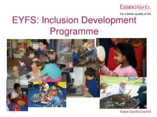 EYFS: Inclusion Development Programme