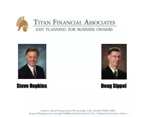 Securities offered through Linsco/Private Ledger (LPL), Member FINRA/SIPC