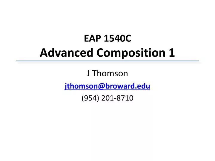 eap 1540c advanced composition 1