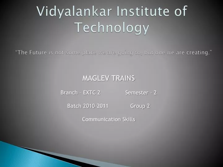 vidyalankar institute of technology