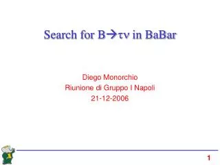 search for b tn in babar