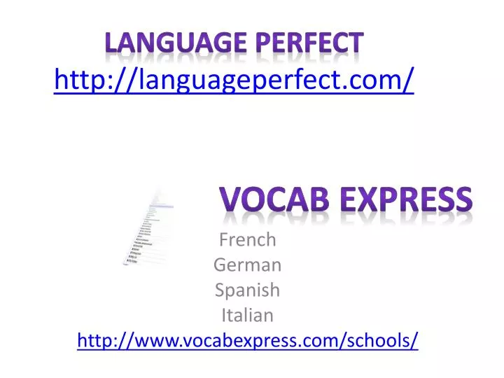language perfect http languageperfect com