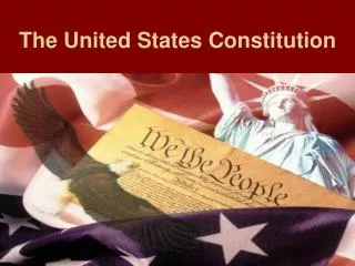 The United States Constitution