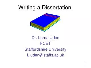Writing a Dissertation